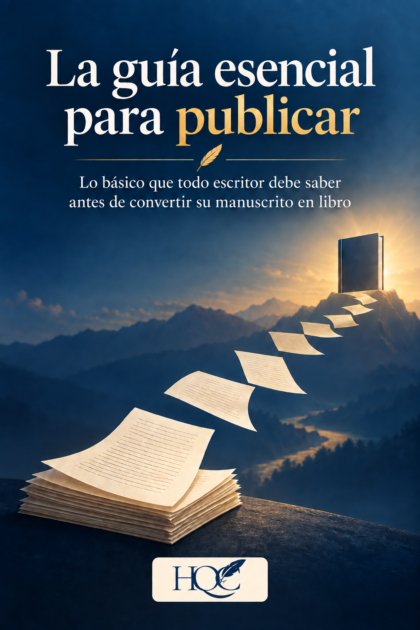 Portada de La guía esencial para publicar, de Historia que Contar Editores